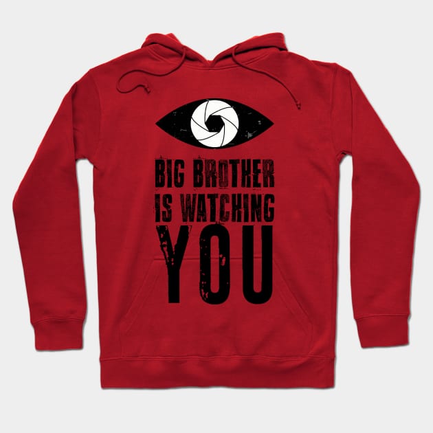 Big brother is watching you Hoodie by RiverPhildon